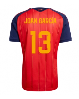 Billige Fotballdrakt Spania Joan Garcia #13 Replika Hjemmedrakt VM 2026 Kortermet Billige Fotballdrakt Spania Joan Garcia #13 Replika Hjemmedrakt VM 2026 Kortermet